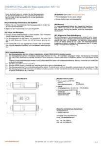 Betriebsanleitung Themper Technologie